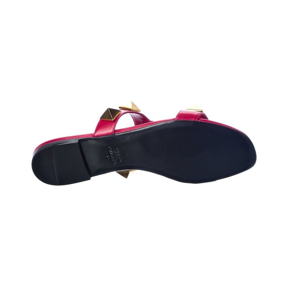 Valentino Roman Stud Leather Sandal - Picture 4 of 5